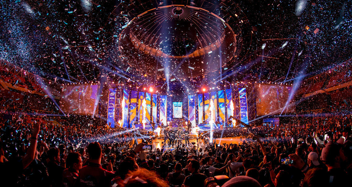 Players compete in front of live audiences at ESL’s flagship Katowice event